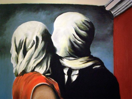 "Les amants", Magritte (1928)